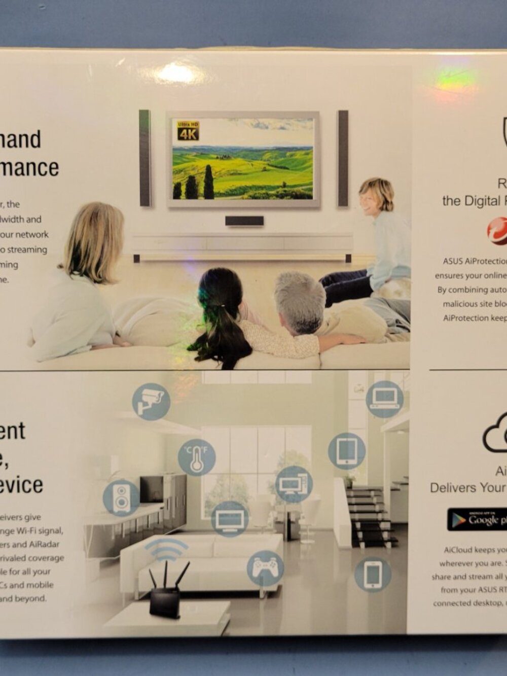 ASUS RT-AC1900P Dual-Band Gigabit Wi-Fi Router - Picture 2 of 10